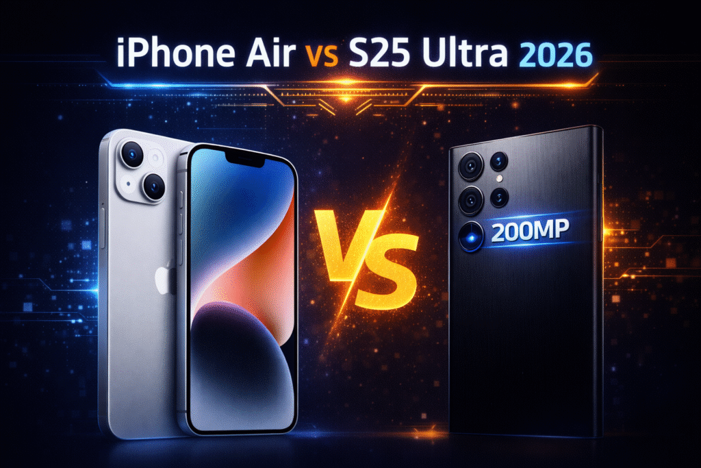 iPhone Air vs Samsung Galaxy S25 Ultra: