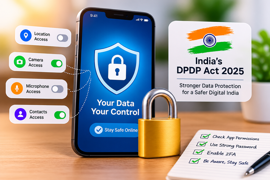 India DPDP Act 2025 and smartphone data privacy