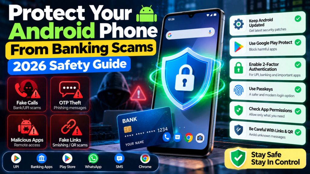 Protect Android phone from banking scams