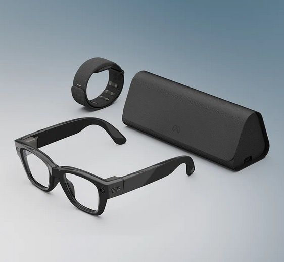Meta Ray-Ban Display smart glasses with display and Neural Band