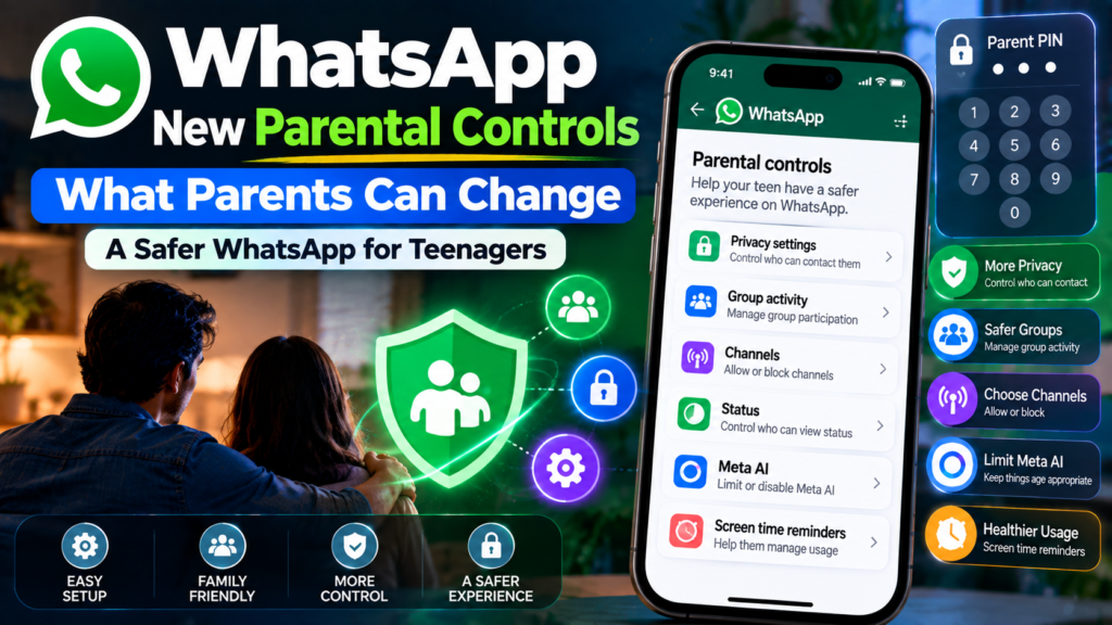 WhatsApp parental controls for teens