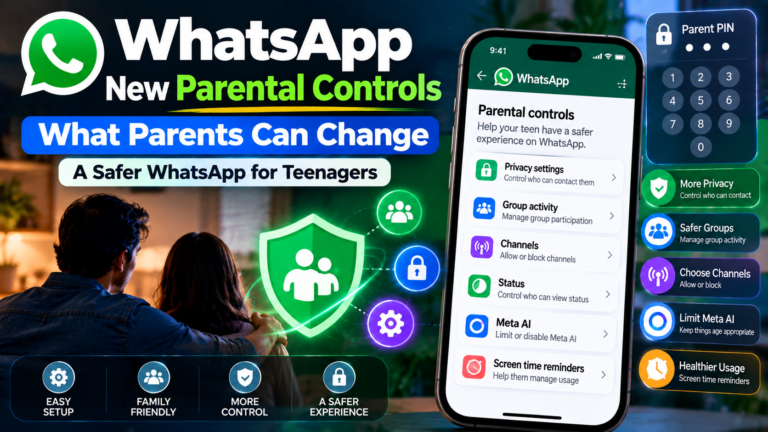 WhatsApp parental controls for teens