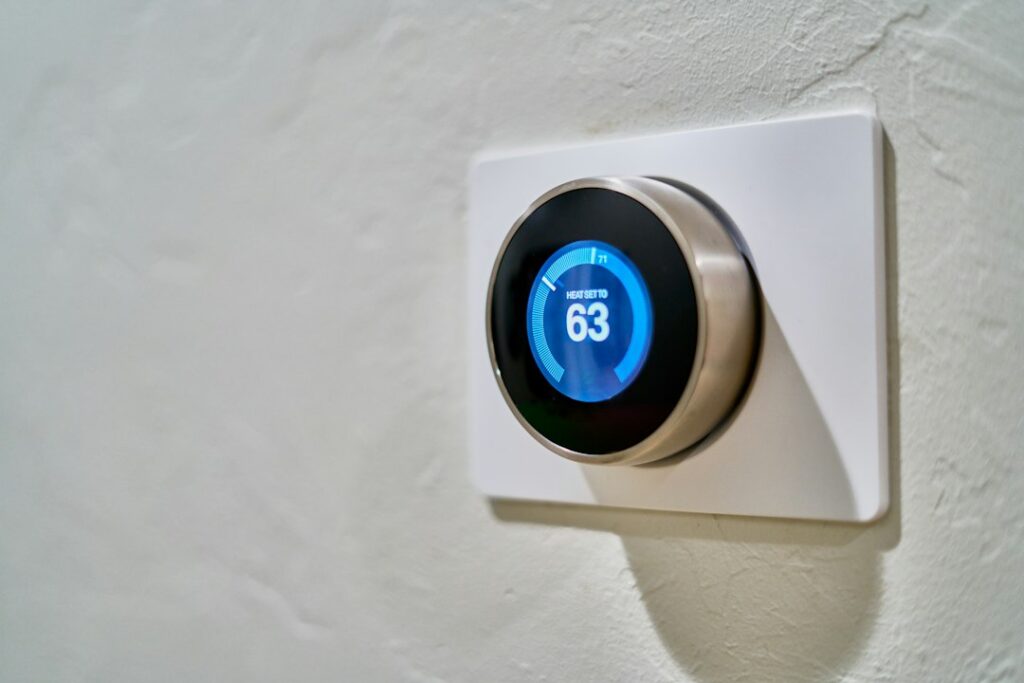 Smart thermostat used to manage home temperature